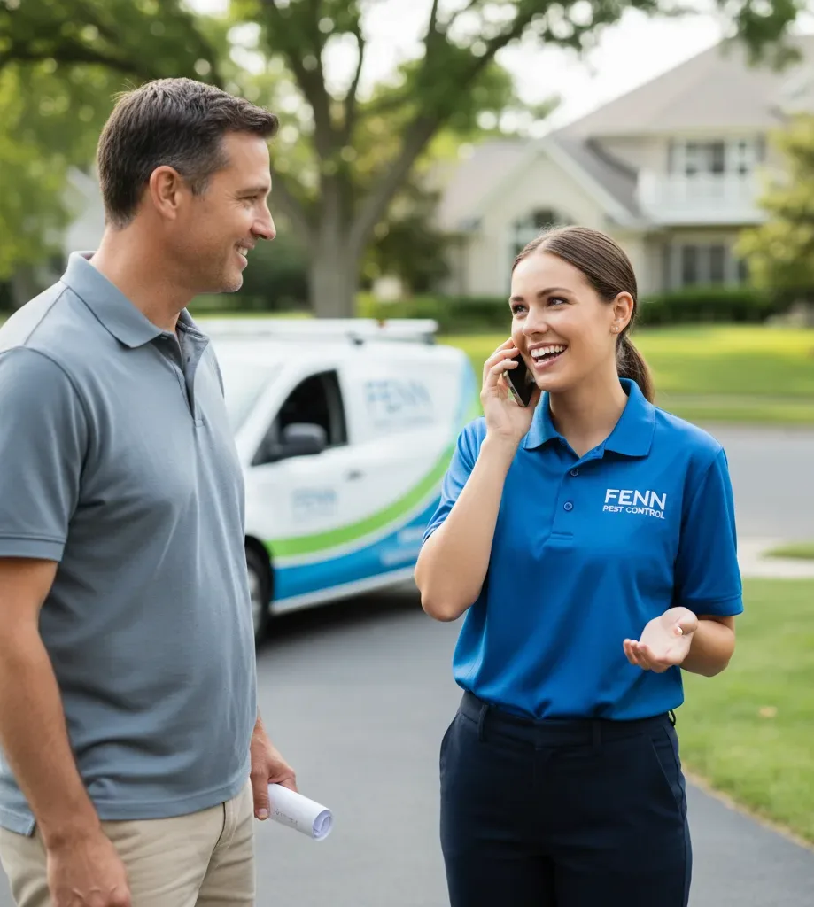 Fenn Pest Control customer support in Mazomanie